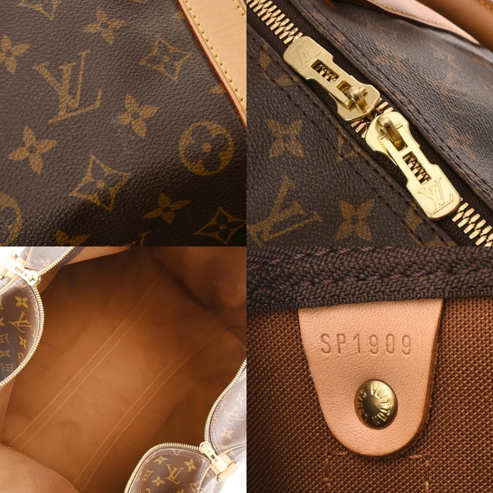 LOUIS VUITTON Brown Monogram Canvas Boston Bag - Picture 10 of 11